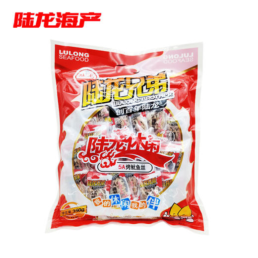 2910陆龙休闲350g 5A烤鱿鱼丝 商品图4