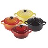 法国进口（Le Creuset）酷彩迷你法式炖锅4件套火焰色调 商品缩略图0
