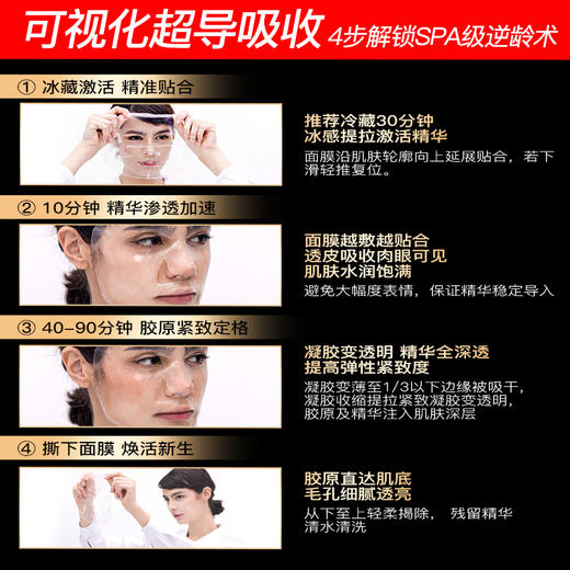 iLab艾莱博 60分钟SPA(多肽胶原)面膜(舒缓褪红) 4片/盒 商品图4