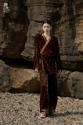 荷木HEMU丨刻画·宽腿裤