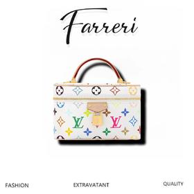 驴家 M13662 三彩化妆盒