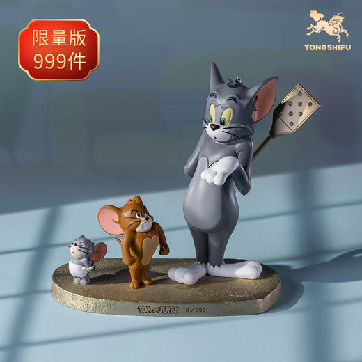 铜师傅 正版授权《猫和老鼠》X款 限量手办 桌面铜摆件 工艺品 商品图0
