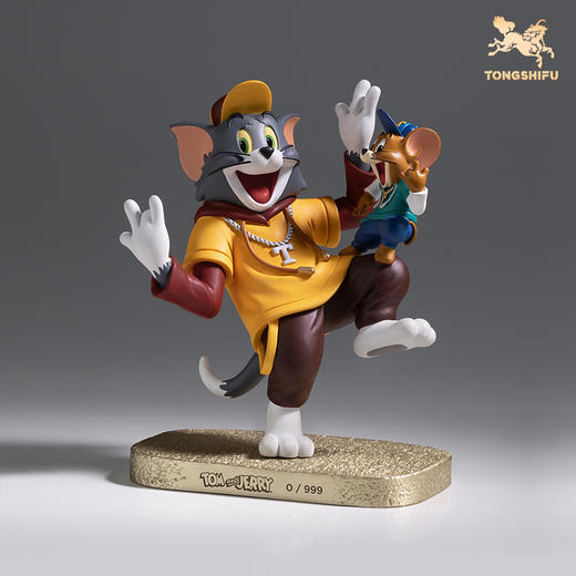 铜师傅 正版授权《猫和老鼠》AA款 限量手办 桌面铜摆件 工艺品 商品图1