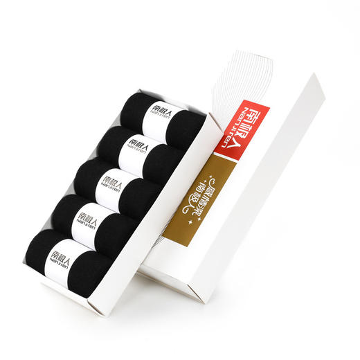 【29.8元10双】南极人袜子男士棉袜秋冬防臭商务中筒袜透气吸汗纯色船袜男四季款 商品图5