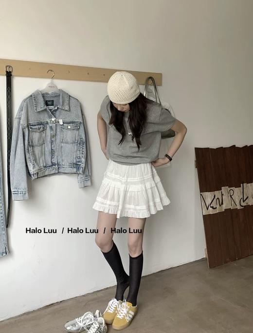 老米优品🎈 3-5天！邂逅春日浪漫《层叠花边蛋糕小短裙》让夏日轻舞青春的旋律，半身短裙叠搭绝绝子！Q250313A  下架 商品图7