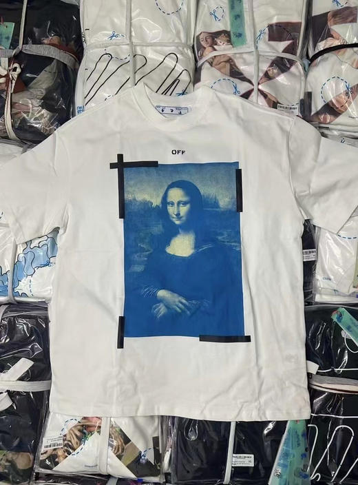 正品OFF - WHITE印花短袖
男女同款 纯棉 蒙娜丽莎印花图案 细节拉满 随意对比 版型os风格 偏宽松
黑 白 两色 尺码XS - L 商品图3