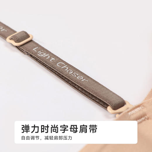 都市丽人无痕B杯无痕内衣薄泳布无钢圈常规文胸LBH5A1 商品图5