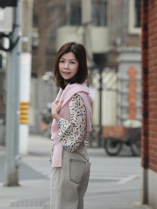 TYNVIE 荷叶边领插肩衬衫 - 印花 商品图6