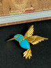 【月泉流砂·蜂鸟胸针】 商品缩略图1