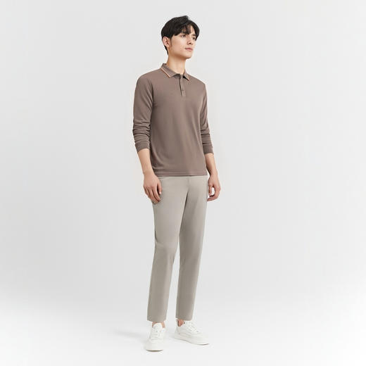 圣得西短袖男款polo衫2025年新款夏装时尚休闲多色翻领T恤衫男士2512945067 商品图3