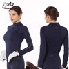 马术长袖T恤四季款女高弹透气舒适裸感骑马装备专业马术外套服装yt005/mk026QS 商品缩略图0