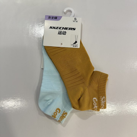 【云粉节】【新品】7楼斯凯奇Skechers山野户外系列女浅口袜（两双装）P225W111吊牌价79元