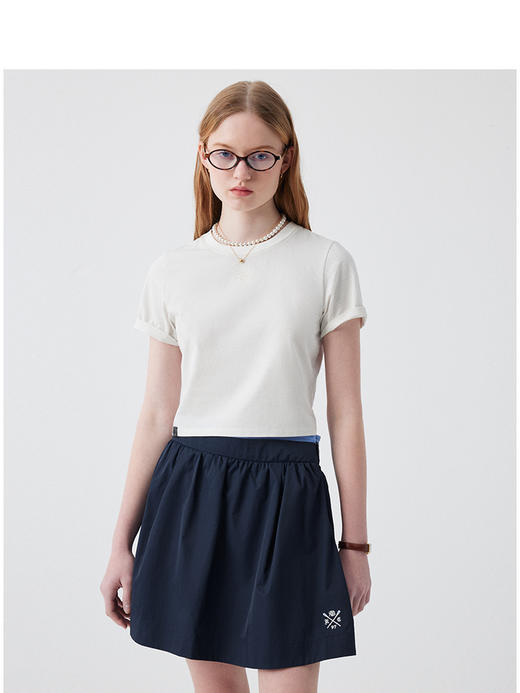 Teenie Weenie小熊字母短袖T恤女夏季女t恤TTRA252403W 商品图0