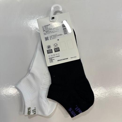 【云粉节】【新品】7楼斯凯奇Skechers 舒适运动系列男浅口袜（两双装)P225M060吊牌价79元 商品图1