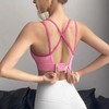 【爆款上市！】聚拢运动内衣女跑步训练健身服美背一体式背心瑜伽服上衣文胸 商品缩略图8