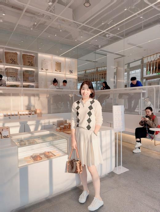 （扬子纱）火桐hooton MIU系学院风绵羊毛polo领针织套衫CY25A11 商品图0