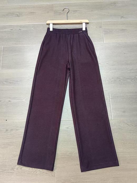 夏新款设计感松紧腰显瘦直筒休闲裤直筒裤 商品图13