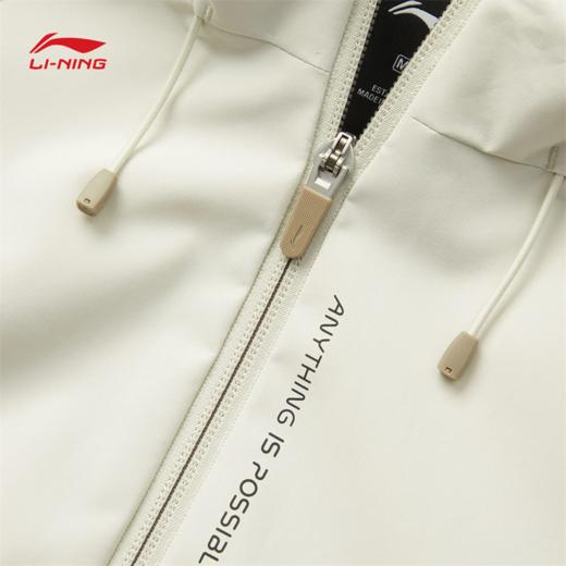 李宁健身系列女子防风透湿宽松运动风衣AFDV060 商品图7