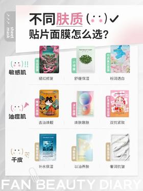 选购指南！FanBeauty贴片面膜怎么选？