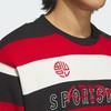 Adidas阿迪达斯CNY STRIPE SWEATSHIRT 蛇年情侣款法式毛圈布撞色运动宽松卫衣套头衫JZ4201 商品缩略图4