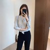 早春飘带蝴蝶结优雅垂感OL衬衫 商品缩略图11