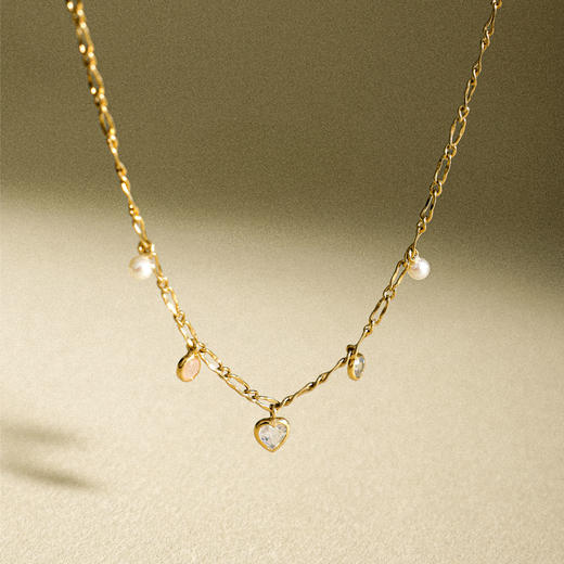 ARSIS银饰｜秘密花园系列 浅夏心语项链 商品图6