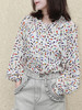 TYNVIE 荷叶边领插肩衬衫 - 印花 商品缩略图0
