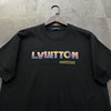 点此购买 LV路易威登春夏季男女款logo刺绣跳色短袖T恤 md 311900 商品缩略图4
