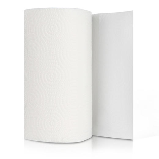 五月花厨房纸巾丨加厚吸油吸水卷纸擦手纸3层120节*3卷 商品图3