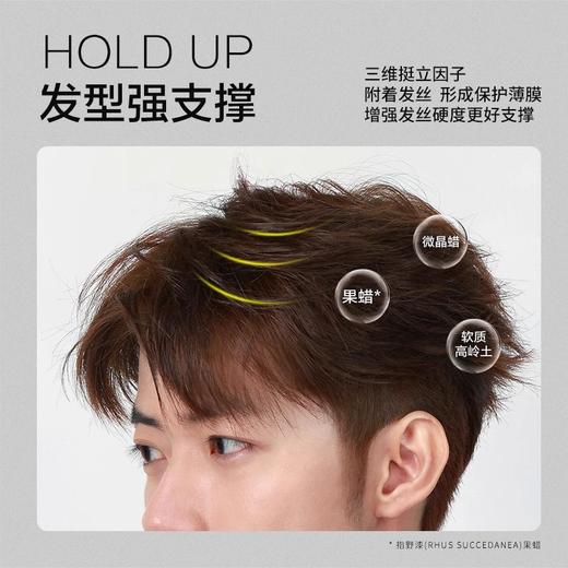 【塑型无香】杰威尔男士无香发泥发蜡哑光塑型自然蓬松发型持久定型发胶喷雾 商品图4