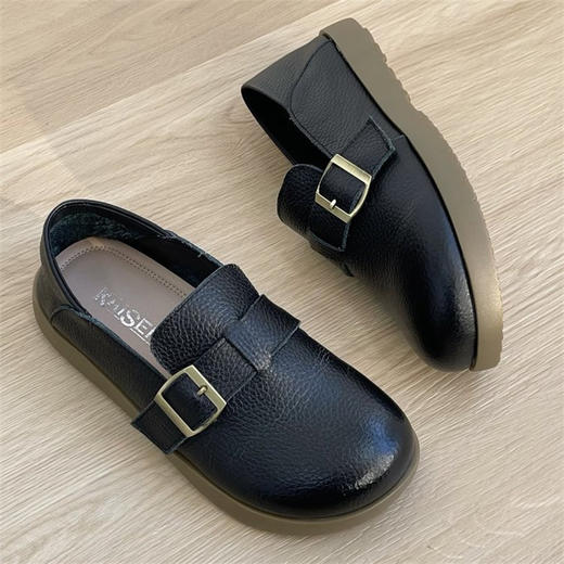 凯撒头层牛皮一脚蹬妈妈鞋｜轻巧柔软，透气舒适【部分尺码5天发货】 商品图12