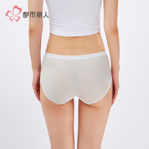 都市丽人薄透丝滑薄透丝滑系列锦氨平角裤LKH5E4 商品图3