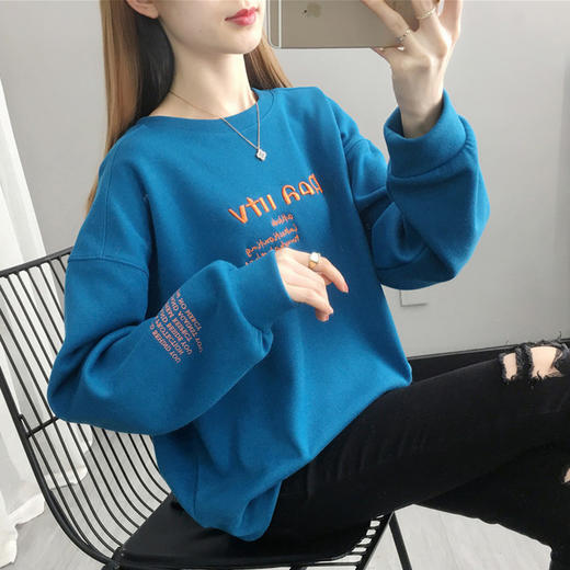 服饰鞋包-新款女装上衣服宽松韩版春秋款加绒加厚外套ins潮 商品图3