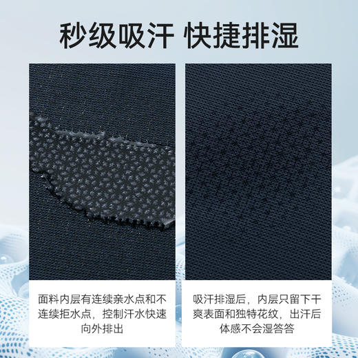 十如仕专柜同款单向导湿polo衫男士半袖简约翻领运动百搭-P33-02 商品图4