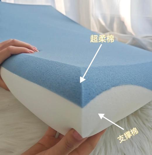 【亚朵同款护颈记忆枕第二代】母婴级A类慢回弹支撑记忆棉！云感裸肌材质，包裹枕芯更亲肤软糯！耐磨吸湿，双芯内结构，营造减压睡感！【XYLL-X】 商品图3