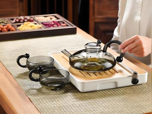 北欧INS风加厚高硼硅玻璃茶壶 商品图0