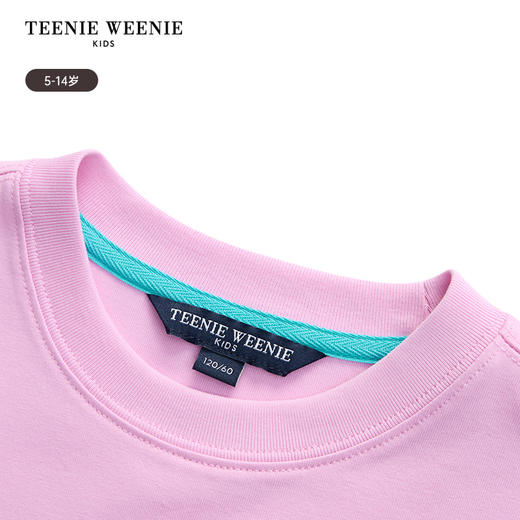 TeenieWeenie Kids小熊童装夏季女童吸湿速干凉感短袖T恤TKRW256453I 商品图9