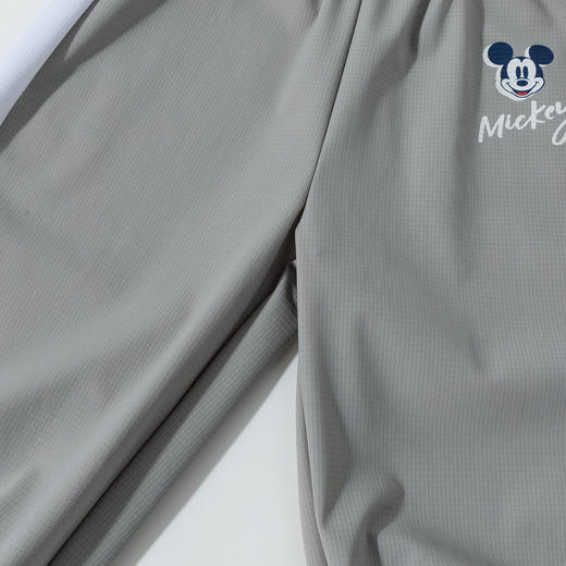 迪士尼2025春夏季新款男童米奇印花防蚊裤宽松透气速干运动裤休闲裤ZD2EK009 商品图8