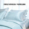 【清仓折扣】伽罗 JALO 19&22姆米 天青色几何印花真丝床品 商品缩略图1