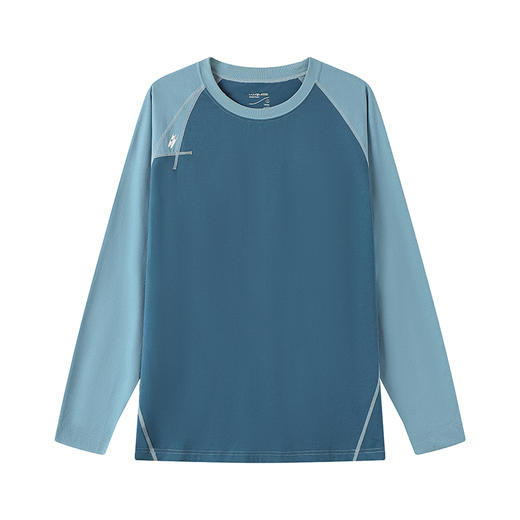 CryingCenter 经典男女情侣速干插肩袖宽松圆领打底TEE长袖 商品图10