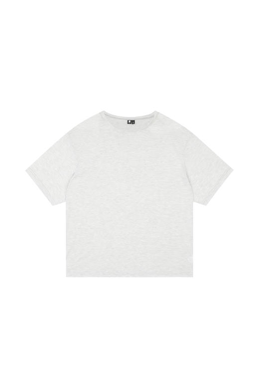 oneup散边圆领宽松云朵纱短袖 商品图6