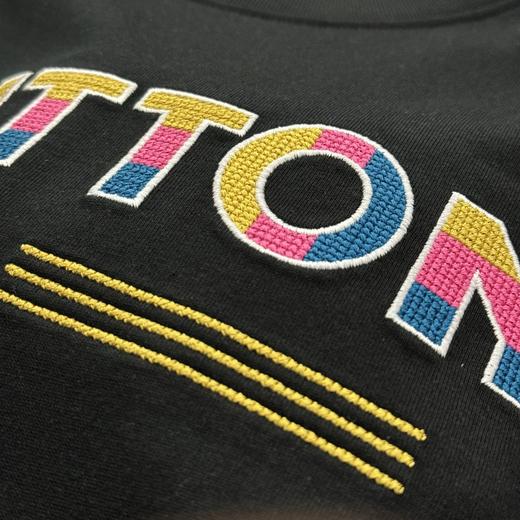 点此购买 LV路易威登春夏季男女款logo刺绣跳色短袖T恤 md 311900 商品图6