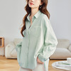 馥迦慵懒复古后开叉衬衫 商品缩略图2