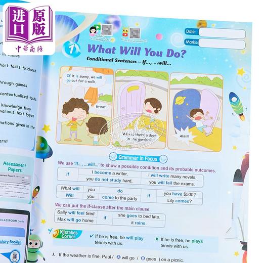 【中商原版】课室小学英文趣味学语法 P6 CLASSROOM Primary Amazing Grammar 6 港台原版 小学教辅读物 英语语法学习提升 商品图3