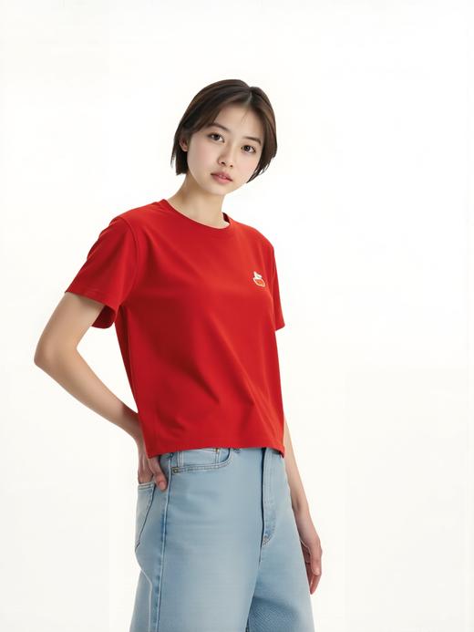 佐丹奴女装25年新款【sorona】保型弹力T恤衫05395227 商品图5