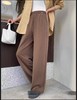 夏新款设计感松紧腰显瘦直筒休闲裤直筒裤 商品缩略图2