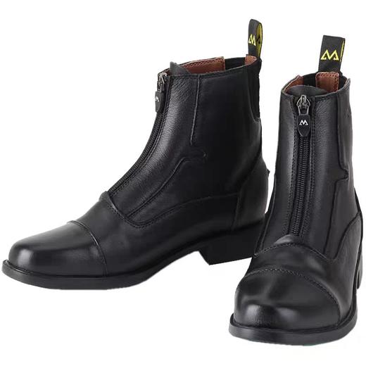 进口牛皮马术马靴骑士骑马靴专业障碍马术比赛装备dx018QS 商品图0