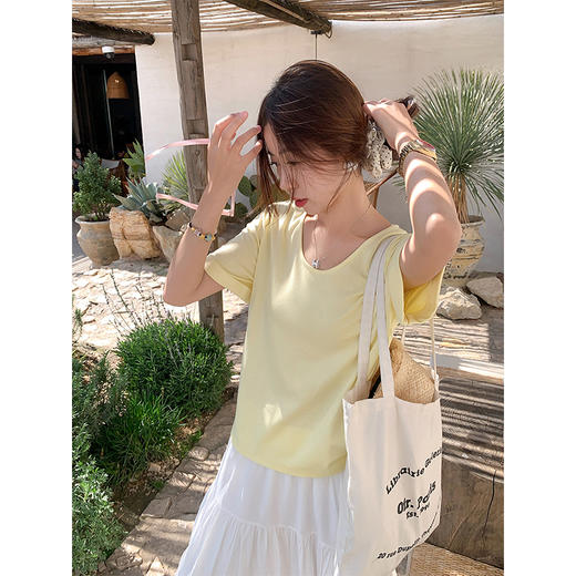 <曾小咸推荐>现货秒杀！最后一波 ！！5色宽松休闲短袖 日常109.99 立减60 秒杀49.99！ 商品图1