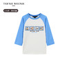 TeenieWeenie Kids小熊童装男女童凉感撞色插肩七分袖T恤TKLA256399I 商品缩略图6