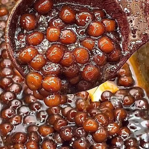 隆尚速冻快煮红糖珍珠1kg 奶茶店波霸珍珠 商品图1